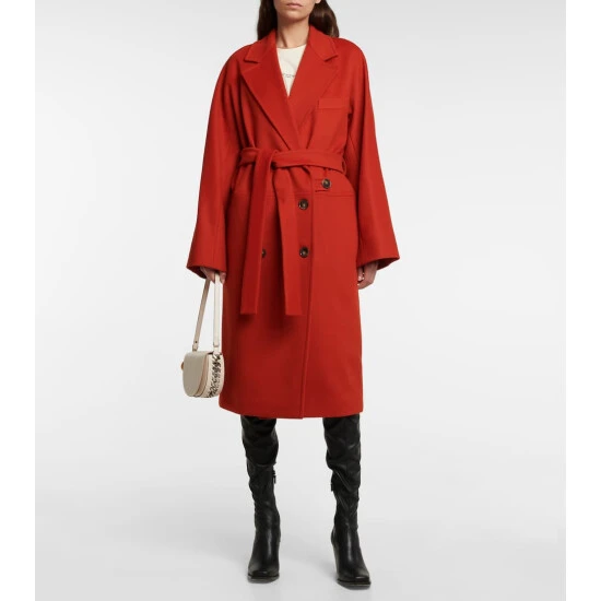 Stella McCartney Belted Wool Coat - Image 4