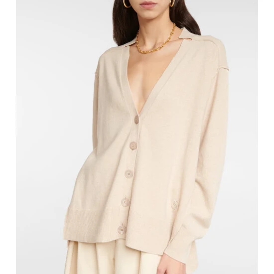 Stella McCartney Cashmere And Wool Cardigan - Image 2