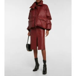 Stella McCartney Padded Faux Leather Jacket