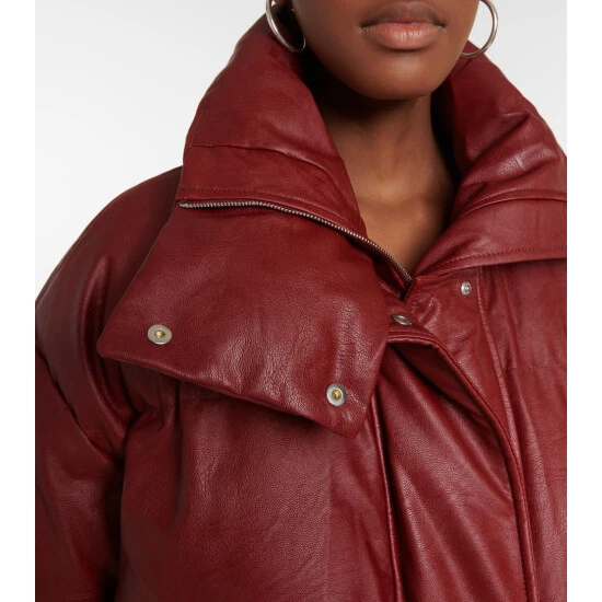 Stella McCartney Padded Faux Leather Jacket - Image 3