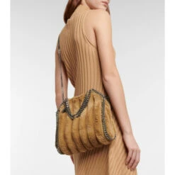 Stella McCartney Falabella Mini Faux Fur Tote Bag