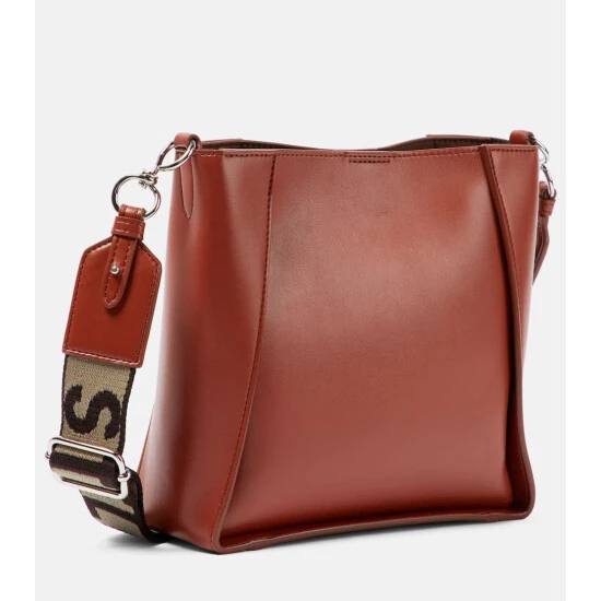 Stella McCartney Stella Logo Faux Leather Shoulder Bag - Image 3