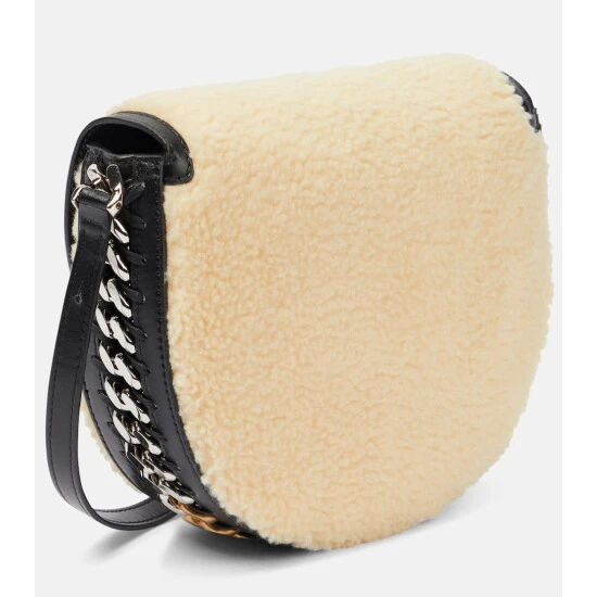 Stella McCartney Frayme Faux Fur Crossbody Bag - Image 3
