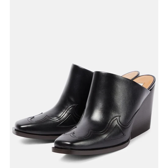 Stella McCartney Faux Leather Mules - Image 4