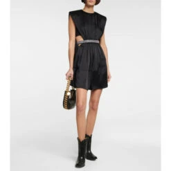 Stella McCartney Embellished Satin Minidress