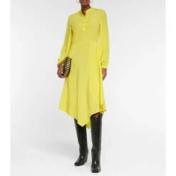 Stella McCartney Silk Midi Dress