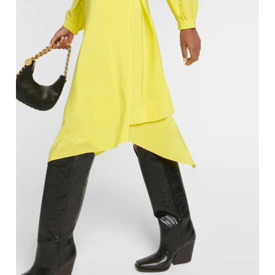 Stella McCartney Silk Midi Dress - Image 5