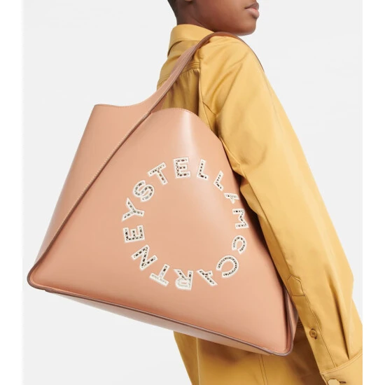 Stella McCartney Logo Embroidered Tote Bag