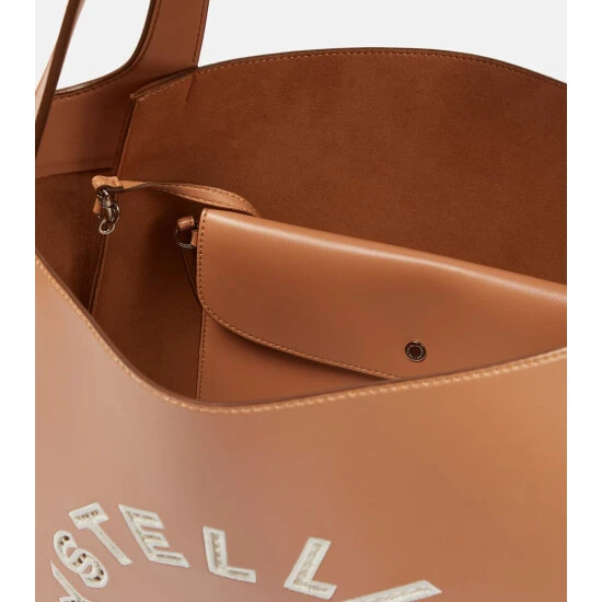 Stella McCartney Logo Embroidered Tote Bag - Image 2