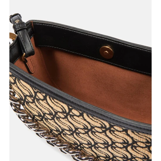 Stella McCartney Frayme Small S-Wave Shoulder Bag - Image 2