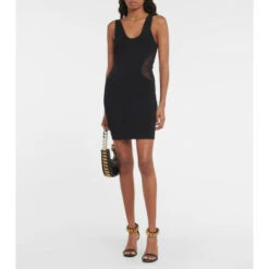 Stella McCartney Mesh Panel Minidress