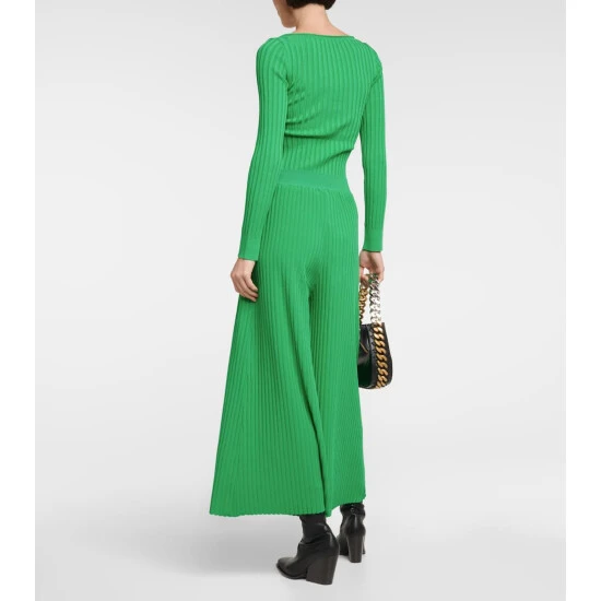 Stella McCartney Ribbed-knit Culottes - Image 2