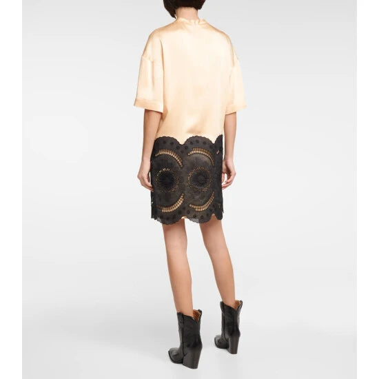 Stella McCartney Embroidered Minidress - Image 2