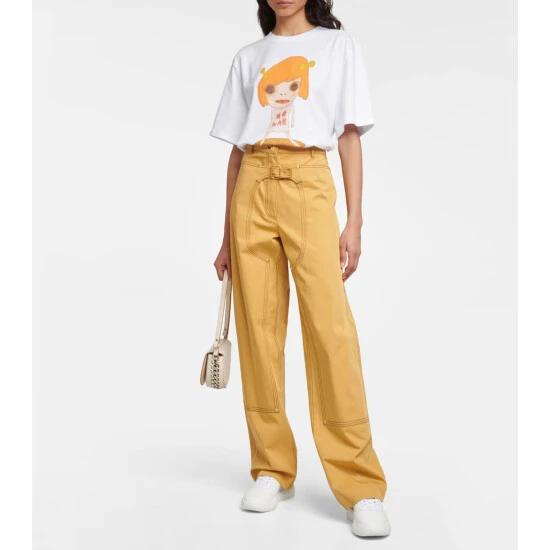 Stella McCartney X Yoshitomo Nara Printed Jersey T-shirt