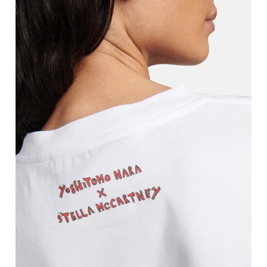 Stella McCartney X Yoshitomo Nara Printed Jersey T-shirt - Image 4