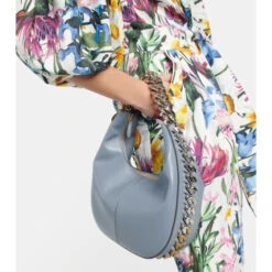 Stella McCartney Chain Small Faux Leather Shoulder Bag