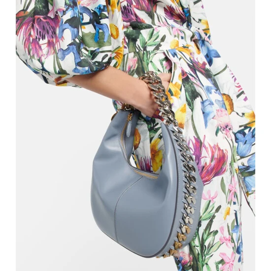 Stella McCartney Chain Small Faux Leather Shoulder Bag