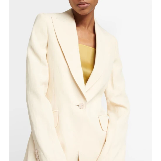 Stella McCartney Linen-blend Blazer - Image 3