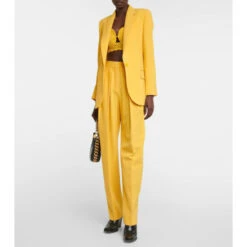 Stella McCartney Wool-blend Single-breasted Blazer