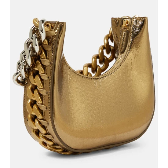 Stella McCartney Frayme Embellished Shoulder Bag - Image 4