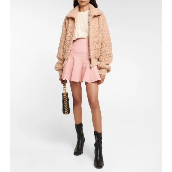 Stella McCartney Fluted Miniskirt