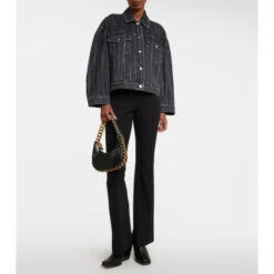 Stella McCartney Crystal-embellished Denim Jacket