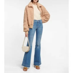 Stella McCartney Logo Mid-rise Flared Jeans