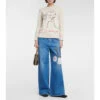 Stella McCartney X Yoshitomo Nara Wide-leg Jeans