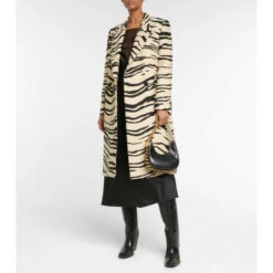 Stella McCartney Printed Double-breasted Coat