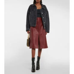 Stella McCartney Denim Bustier Top