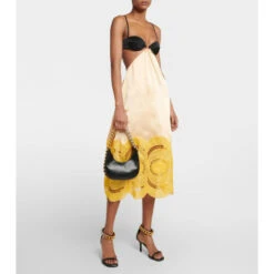 Stella McCartney Embroidered Cutout Gown