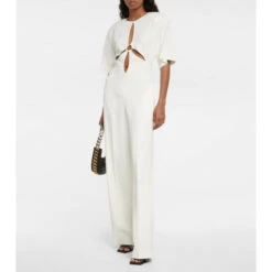 Stella McCartney Cut-out Straight-leg Jumpsuit