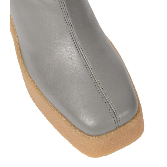 Stella McCartney Faux Leather Platform Ankle Boots - Image 5