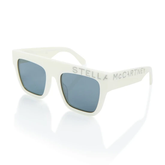 Stella McCartney Flat-brow Logo Sunglasses - Image 2