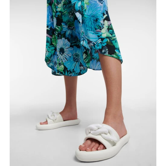 Stella McCartney Air Slide Chain-trimmed Sandals - Image 3