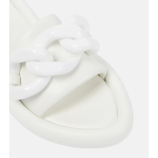 Stella McCartney Air Slide Chain-trimmed Sandals - Image 5