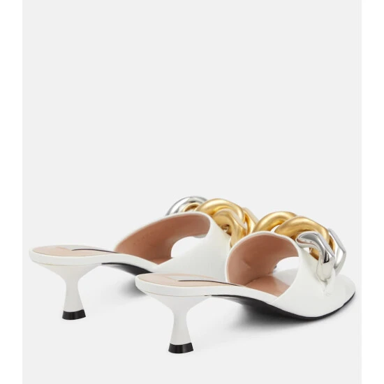 Stella McCartney Falabella Faux Leather Mules - Image 2