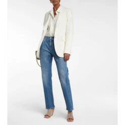 Stella McCartney Embellished Cropped Jeans