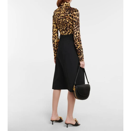 Stella McCartney Chain-trimmed Midi Skirt - Image 2