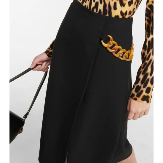 Stella McCartney Chain-trimmed Midi Skirt - Image 3