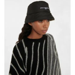 Stella McCartney Embroidered Technical Bucket Hat