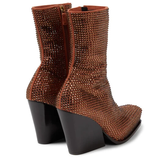 Stella McCartney Embellished Ankle Boots - Image 2