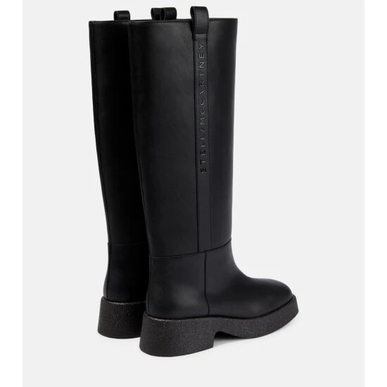 Stella McCartney Knee-high Faux Leather Boots - Image 2