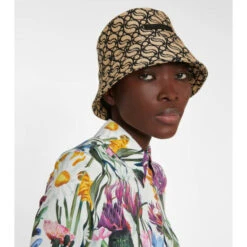 Stella McCartney Patterned Cotton-blend Bucket Hat