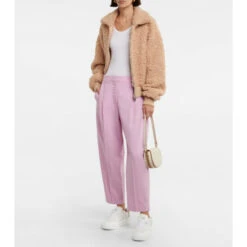Stella McCartney Wool-blend Bomber Jacket