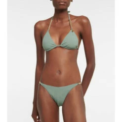 Stella McCartney Embellished Bikini Top