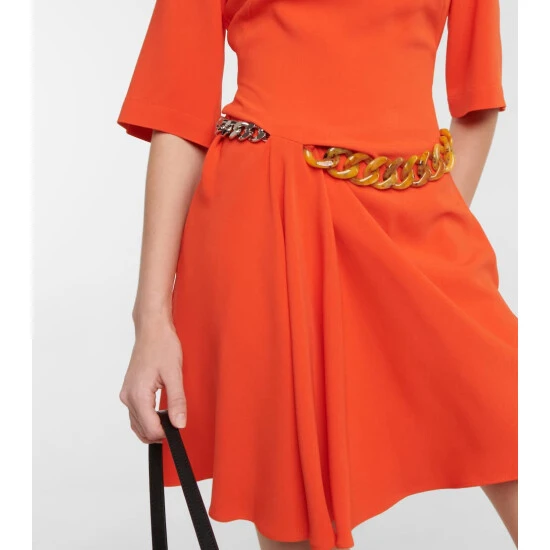 Stella McCartney Crêpe Minidress - Image 4