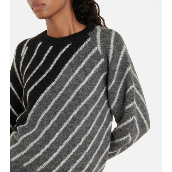 Stella McCartney Striped Wool-blend Sweater - Image 3