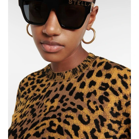 Stella McCartney Leopard Printed Sweater - Image 3